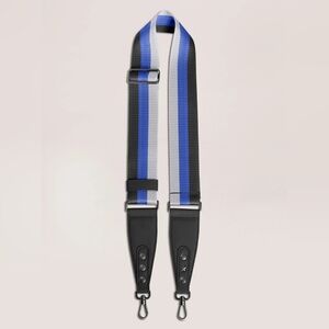 JuJuBe Bag Accessory Woven Strap - Black, Blue, & Grey